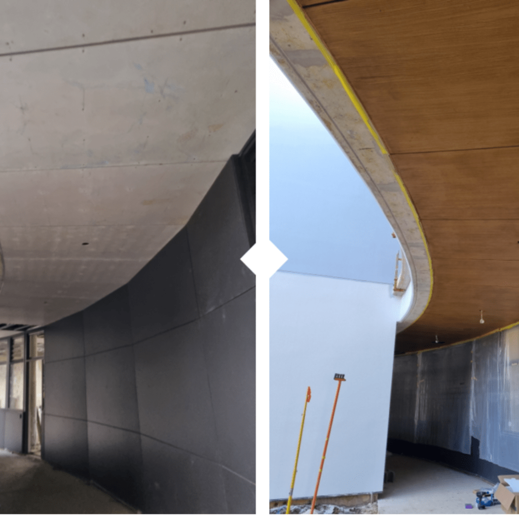 Before_After_Cladding_Macarthur_School
